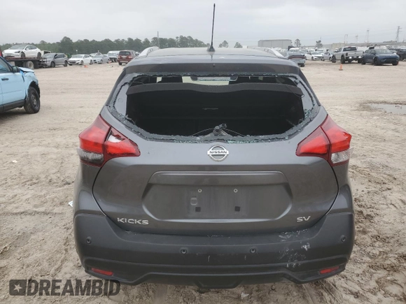 2020 Nissan Kicks SV with VIN 3N1CP5CV7LL483834, listed as a Copart auction lot 50983285 with 142,392 mi miles and Clean title. Bid and sale history available at DreamBid. Image 6.