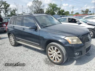 2012 Mercedes-Benz GLK 350 with VIN WDCGG5GB8CF794191, listed as a Copart auction lot 56164205 with 143,501 mi miles and Salvage Title. Bid and sale history available at DreamBid. Image 4.