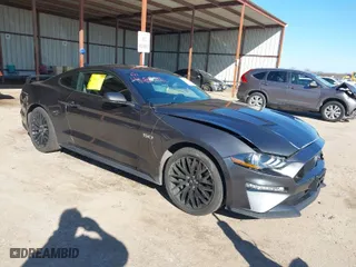 2019 Ford Mustang GT with VIN 1FA6P8CF4K5176680, listed as a IAAI auction lot 41485516 with 59,278 mi miles. Bid and sale history available at carsss.com. Image 1.