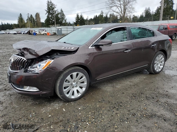2015 Buick LaCrosse Leather with VIN 1G4GC5G34FF222853, listed as a Copart auction lot 50994225 with 85,483 mi miles and Salvage Title. Bid and sale history available at carsss.com. Image 1.