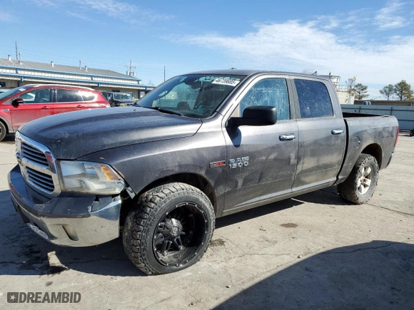 2015 Ram 1500 Big Horn with VIN 1C6RR7LM6FS609442, listed as a Copart auction lot 46739685 with 151,494 mi miles and Clean Title. Bid and sale history available at carsss.com. Image 1.