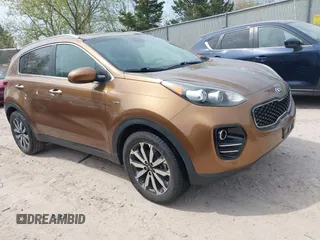 2017 Kia Sportage EX with VIN KNDPNCAC3H7113373, listed as a IAAI auction lot 42221002 with 112,931 mi miles and . Bid and sale history available at DreamBid. Image 1.