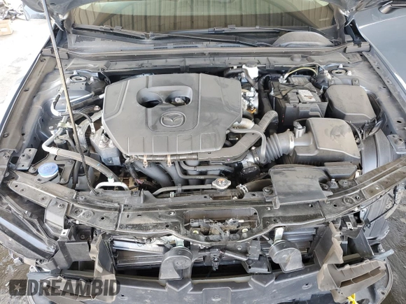 2024 Mazda 3 S Carbon Edition with VIN 3MZBPBCM7RM410798, listed as a Copart auction lot 52444015 with 17,150 mi miles and Non Repairable. Bid and sale history available at DreamBid. Image 11.