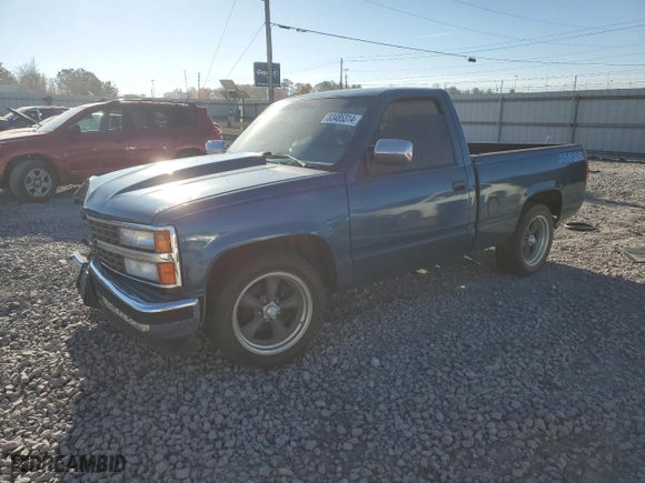 1990 Chevrolet C/K 1500 with VIN 1GCDC14K3LZ112608, listed as a Copart auction lot 83485314 with 131,121 mi miles and Salvage Title. Bid and sale history available at carsss.com. Image 1.