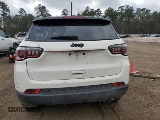 2019 Jeep Compass Altitude with VIN 3C4NJCBB9KT664922, listed as a Copart auction lot 45175545 with 99,665 mi miles and Salvage Title. Bid and sale history available at carsss.com. Image 6.