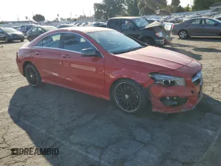 2015 Mercedes-Benz CLA 250 with VIN WDDSJ4EB4FN241357, listed as a Copart auction lot 73822933 with 16,599 mi miles and . Bid and sale history available at DreamBid. Image 4.