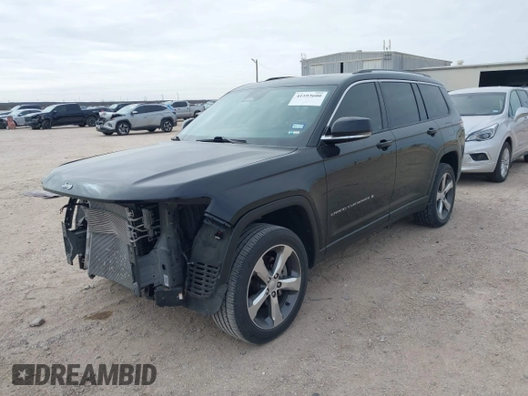 2021 Jeep Grand Cherokee Limited with VIN 1C4RJKBG6M8101450, listed as a IAAI auction lot 41593600 with 55,228 mi miles and . Bid and sale history available at DreamBid. Image 18.