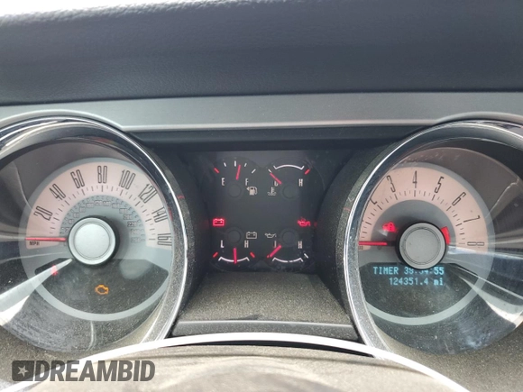 2012 Ford Mustang GT Premium with VIN 1ZVBP8CF5C5250759, listed as a Copart auction lot 51655095 with 124,351 mi miles and Salvage Title. Bid and sale history available at DreamBid. Image 9.