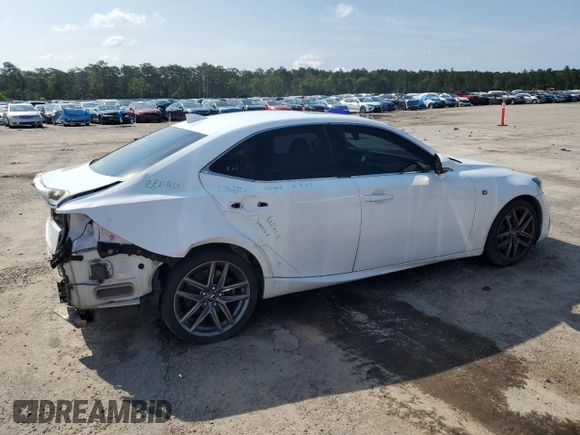 2017 Lexus IS 350 z VIN JTHBE1D2XH5030101, wystawiony jako Copart lot #59811715 z przebiegiem 135 595 mil mil oraz Czysty tytuł • Clean title. Historia ofert i sprzedaży dostępna na DreamBid. Obrazek 3.