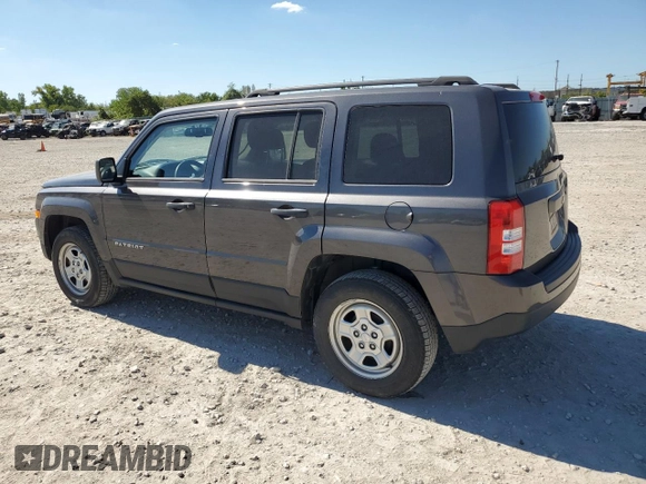 2016 Jeep Patriot Sport with VIN 1C4NJPBA1GD514993, listed as a Copart auction lot 73295824 with 100,741 mi miles and Salvage title. Bid and sale history available at DreamBid. Image 2.