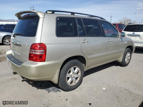 2003 Toyota Highlander with VIN JTEHF21A130099710, listed as a Copart auction lot 48384925 with 252,167 mi miles and Clean Title. Bid and sale history available at carsss.com. Image 3.