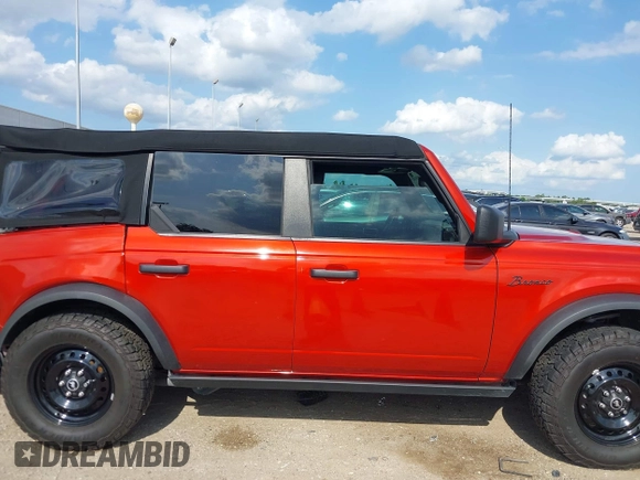2023 Ford Bronco with VIN 1FMDE5BH1PLB27668, listed as a IAAI auction lot 42359149 with 20,468 mi miles and . Bid and sale history available at DreamBid. Image 13.