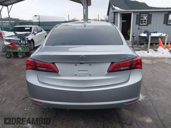 2017 Acura TLX V6 w/Technology Pkg with VIN 19UUB2F52HA007064, listed as a IAAI auction lot 41270624 with 55,509 mi miles. Bid and sale history available at carsss.com. Image 15.