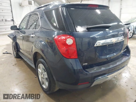 2015 Chevrolet Equinox LTZ with VIN 2GNALDEK9F6195018, listed as a IAAI auction lot 41922951 with 136,298 mi miles. Bid and sale history available at carsss.com. Image 3.
