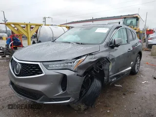 2022 Acura RDX w/Technology Package with VIN 5J8TC2H59NL018648, listed as a IAAI auction lot 41225825 with 16,864 mi miles. Bid and sale history available at carsss.com. Image 6.
