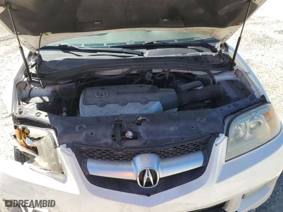 2004 Acura MDX Touring Pkg with VIN 2HNYD18614H536909, listed as a Copart auction lot 48075895 with 136,523 mi miles and Salvage Title. Bid and sale history available at carsss.com. Image 12.