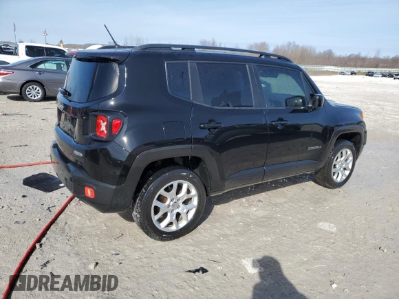 2017 Jeep Renegade Latitude with VIN ZACCJBBB3HPE84014, listed as a Copart auction lot 48664815 with 97,236 mi miles and Clean Title. Bid and sale history available at carsss.com. Image 3.