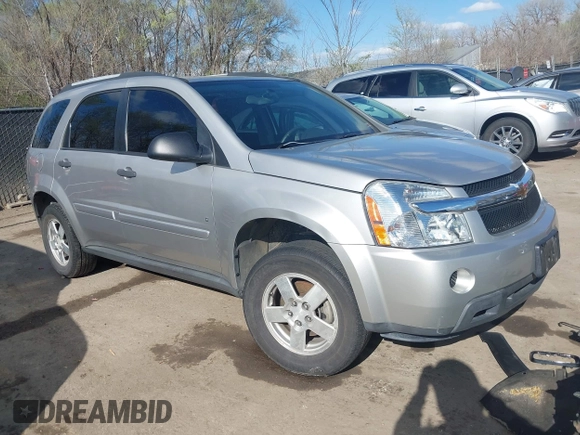 2008 Chevrolet Equinox LS with VIN 2CNDL23F286286663, listed as a IAAI auction lot 41913258 with 67,772 mi miles. Bid and sale history available at carsss.com. Image 1.