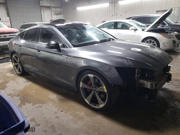 2019 Audi S5 Sportback Prestige with VIN WAUC4CF54KA027914, listed as a Copart auction lot 82860224 with NaN miles and Salvage Title. Bid and sale history available at carsss.com. Image 4.