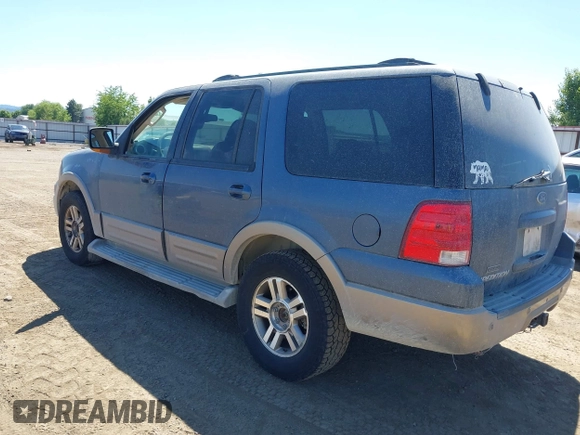 2003 Ford Expedition Eddie Bauer with VIN 1FMFU18L43LC14832, listed as a IAAI auction lot 42580043 with 167,130 mi miles and . Bid and sale history available at DreamBid. Image 3.