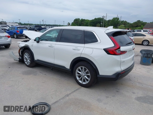 2024 Honda CR-V EX-L with VIN 2HKRS4H75RH445053, listed as a IAAI auction lot 41974721 with 20,077 mi miles. Bid and sale history available at carsss.com. Image 3.