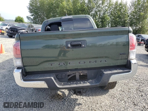 2022 Toyota Tacoma SR with VIN 3TMCZ5AN9NM487732, listed as a Copart auction lot 60749845 with Not provided miles and Salvage title. Bid and sale history available at DreamBid. Image 6.