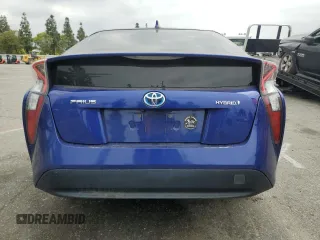 2016 Toyota Prius Four with VIN JTDKARFU6G3526095, listed as a Copart auction lot 54156335 with 287,777 mi miles and Salvage Title. Bid and sale history available at carsss.com. Image 6.