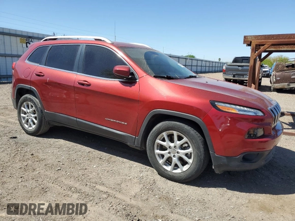 2017 Jeep Cherokee Latitude with VIN 1C4PJLCB2HW585988, listed as a Copart auction lot 48169725 with 103,538 mi miles and Salvage Title. Bid and sale history available at DreamBid. Image 4.