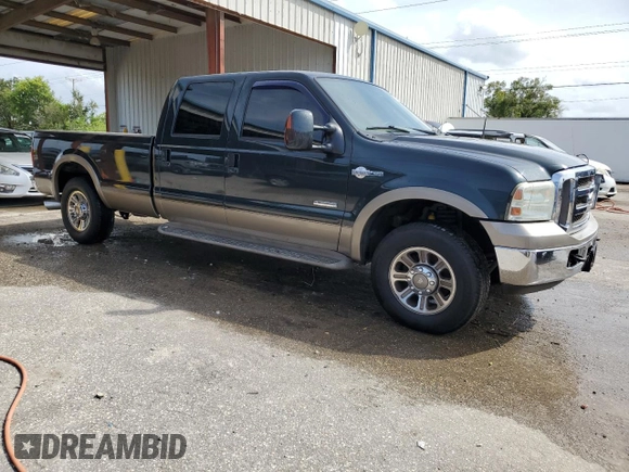 2005 Ford F-250 XL with VIN 1FTSW20P55EB47165, listed as a Copart auction lot 73633324 with Not Provided miles and Non Repairable. Bid and sale history available at DreamBid. Image 4.