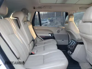 2017 Land Rover Range Rover with VIN SALGS5FE7HA328474, listed as a Copart auction lot 45054175 with 56,600 mi miles and Salvage title. Bid and sale history available at DreamBid. Image 11.