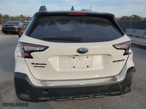 2023 Subaru Outback Onyx Edition with VIN 4S4BTALC8P3172597, listed as a Copart auction lot 41871895 with 46,411 mi miles and Salvage Title. Bid and sale history available at carsss.com. Image 6.