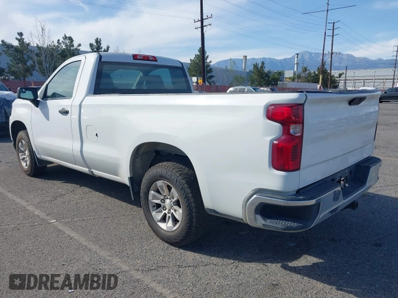 2020 Chevrolet Silverado 1500 Work Truck with VIN 3GCNWAEF6LG278389, listed as a IAAI auction lot 41749375 with 133,647 mi miles. Bid and sale history available at carsss.com. Image 3.