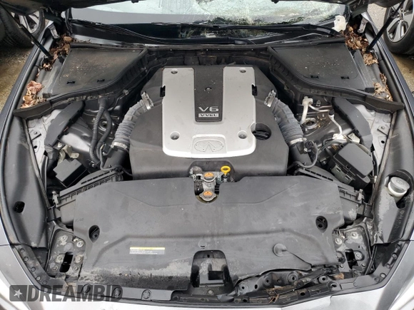 2015 Infiniti Q50 Sport with VIN JN1BV7AR7FM392530, listed as a Copart auction lot 51809235 with 85,141 mi miles and Salvage title. Bid and sale history available at DreamBid. Image 12.