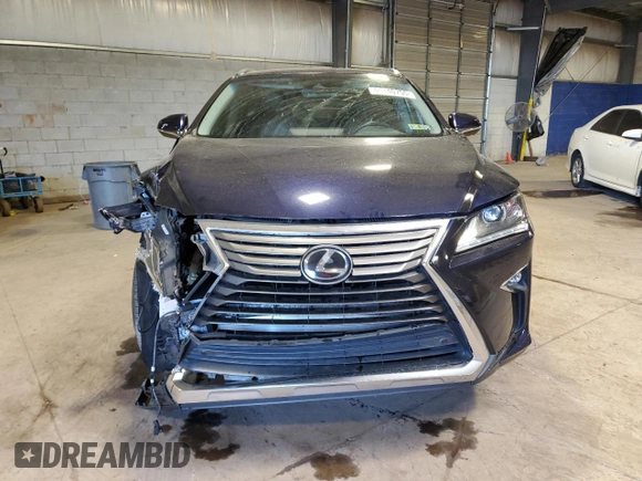 2018 Lexus RX 350 z VIN 2T2BZMCA1JC161244, wystawiony jako Copart lot #55140755 z przebiegiem 60 096 mil mil oraz Szkoda całkowita • Salvage title. Historia ofert i sprzedaży dostępna na DreamBid. Obrazek 5.
