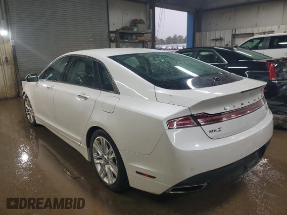 2016 Lincoln MKZ with VIN 3LN6L2G9XGR607952, listed as a Copart auction lot 49323985 with 139,202 mi miles and Salvage Title. Bid and sale history available at carsss.com. Image 2.