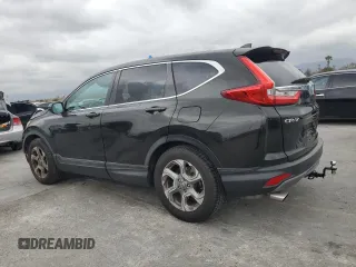 2018 Honda CR-V EX with VIN 7FARW1H55JE017928, listed as a Copart auction lot 53522105 with 265,203 mi miles and Salvage Title. Bid and sale history available at carsss.com. Image 2.