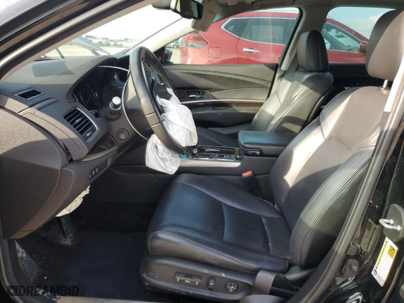 2016 Acura RLX Tech Pkg with VIN JH4KC1F58GC001638, listed as a Copart auction lot 43787985 with 66,701 mi miles and Salvage Title. Bid and sale history available at carsss.com. Image 7.