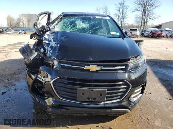 2020 Chevrolet Trax LS with VIN KL7CJKSB1LB324892, listed as a Copart auction lot 53208085 with 62,180 mi miles and Salvage Title. Bid and sale history available at DreamBid. Image 5.