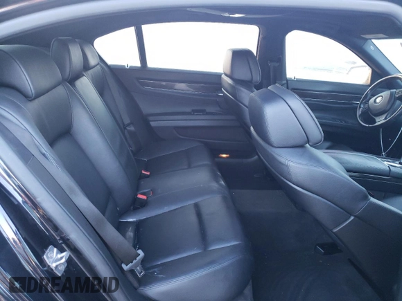2012 BMW 7 Series 740Li with VIN WBAKB4C53CC576926, listed as a Copart auction lot 80361594 with 100,675 mi miles and Clean Title. Bid and sale history available at carsss.com. Image 10.