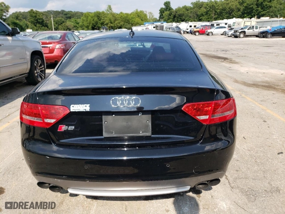 2009 Audi S5 with VIN WAURV78T09A032144, listed as a Copart auction lot 63495234 with 0 mi miles and Salvage Title. Bid and sale history available at carsss.com. Image 6.