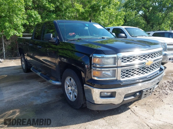 2014 Chevrolet Silverado 1500 LT with VIN 1GCRCRECXEZ320788, listed as a IAAI auction lot 42090701 with 225,306 mi miles and . Bid and sale history available at DreamBid. Image 1.