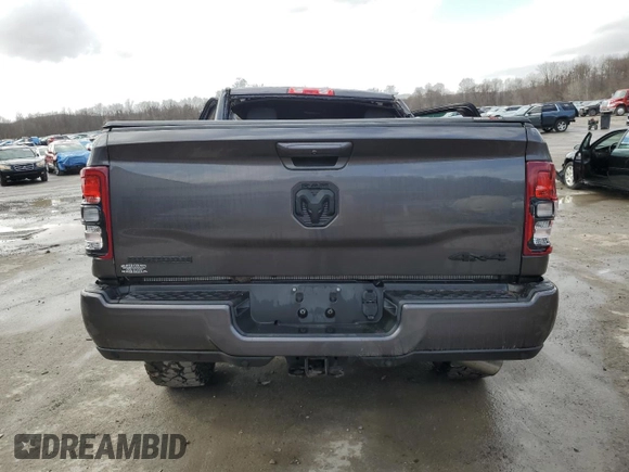 2021 Ram 2500 Big Horn with VIN 3C6UR5DL5MG533933, listed as a Copart auction lot 47777695 with 41,990 mi miles and Salvage Title. Bid and sale history available at carsss.com. Image 6.
