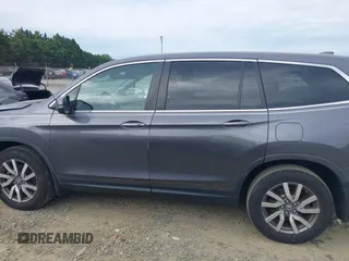 2019 Honda Pilot EX-L with VIN 5FNYF5H45KB018293, listed as a IAAI auction lot 42318481 with 76,617 mi miles and . Bid and sale history available at DreamBid. Image 14.