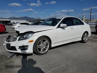 2013 Mercedes-Benz C-Class C 300 Sport with VIN WDDGF8AB4DG078859, listed as a Copart auction lot 52053275 with 85,450 mi miles and Salvage Title. Bid and sale history available at carsss.com. Image 1.