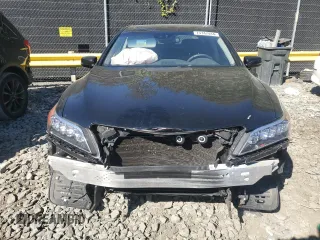 2015 Acura RLX Tech Pkg with VIN JH4KC1F5XFC000005, listed as a Copart auction lot 75747444 with 84,634 mi miles and Salvage Title. Bid and sale history available at carsss.com. Image 5.