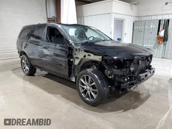 2018 Dodge Durango GT with VIN 1C4RDJDG1JC439538, listed as a Copart auction lot 54911485 with 95,829 mi miles and Salvage Title. Bid and sale history available at DreamBid. Image 4.