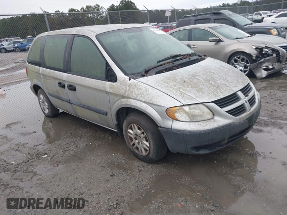 2005 Dodge Caravan SE with VIN 1D4GP25B15B390427, listed as a IAAI auction lot 41569266 with 184,805 mi miles and . Bid and sale history available at DreamBid. Image 1.