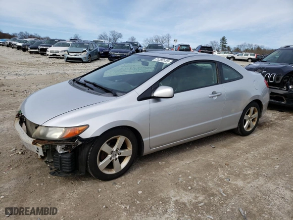 2008 Honda Civic Cpe EX-L with VIN 2HGFG129X8H541590, listed as a Copart auction lot 51286145 with 157,824 mi miles and Clean Title. Bid and sale history available at carsss.com. Image 1.