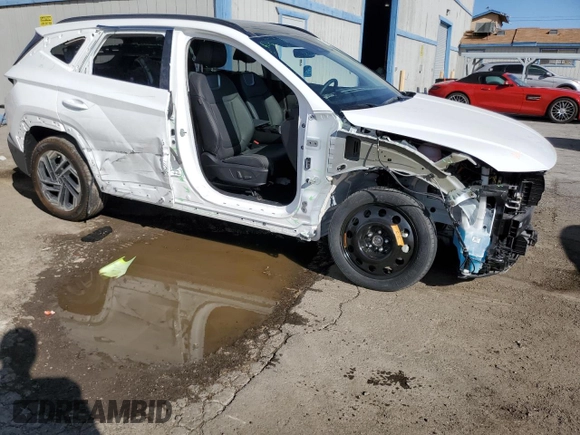 2025 Hyundai Tucson Limited with VIN 5NMJECDE3SH447681, listed as a Copart auction lot 79124454 with 1,446 mi miles and Salvage Title. Bid and sale history available at carsss.com. Image 4.