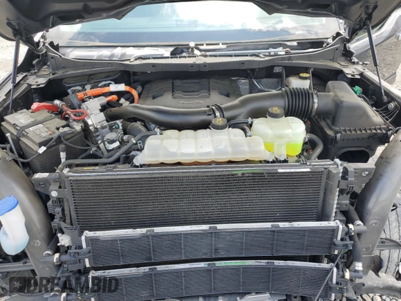 2021 Ford F-150 XL with VIN 1FTFW1EDXMFC91152, listed as a Copart auction lot 58350455 with 59,992 mi miles and Salvage title. Bid and sale history available at DreamBid. Image 11.